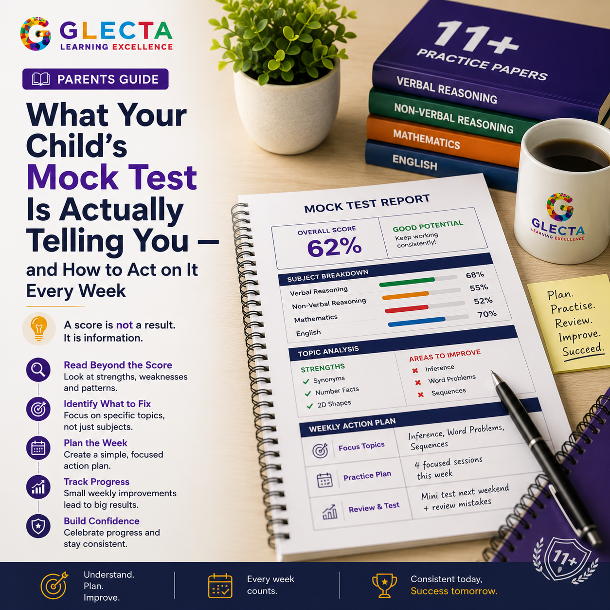 What Your Child's Mock Test Is Actually Telling You — and How to Act on It Every Week