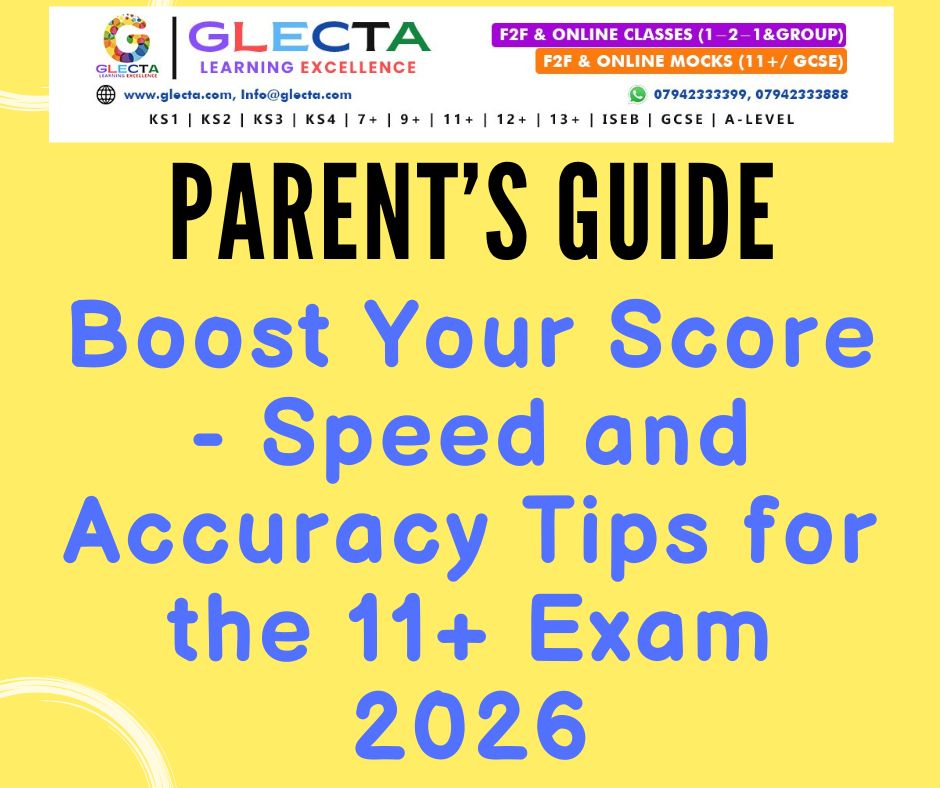 Boost Your Score: Speed & Accuracy Tips for 11+ Exams