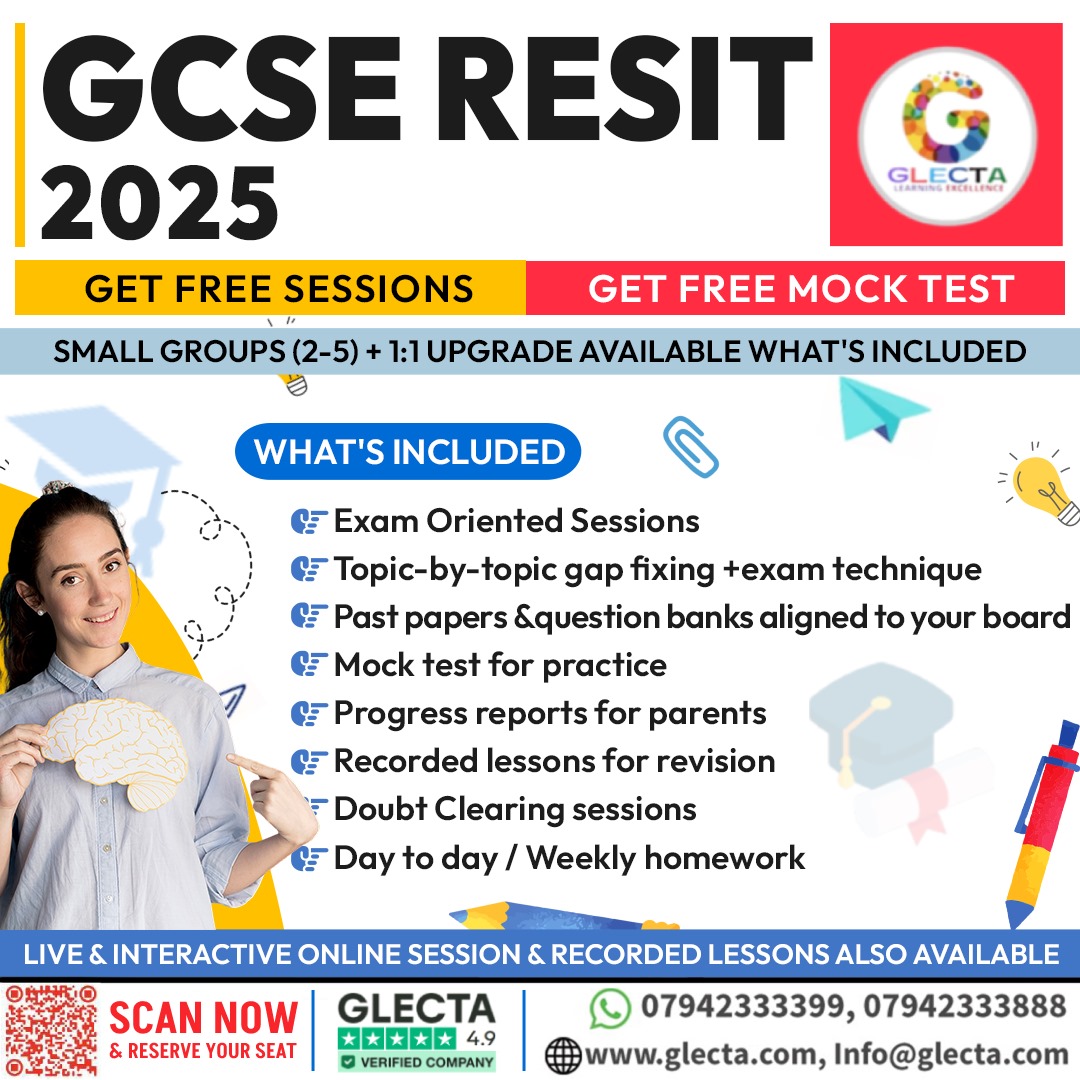 GLECTA GCSE Resit Course Details