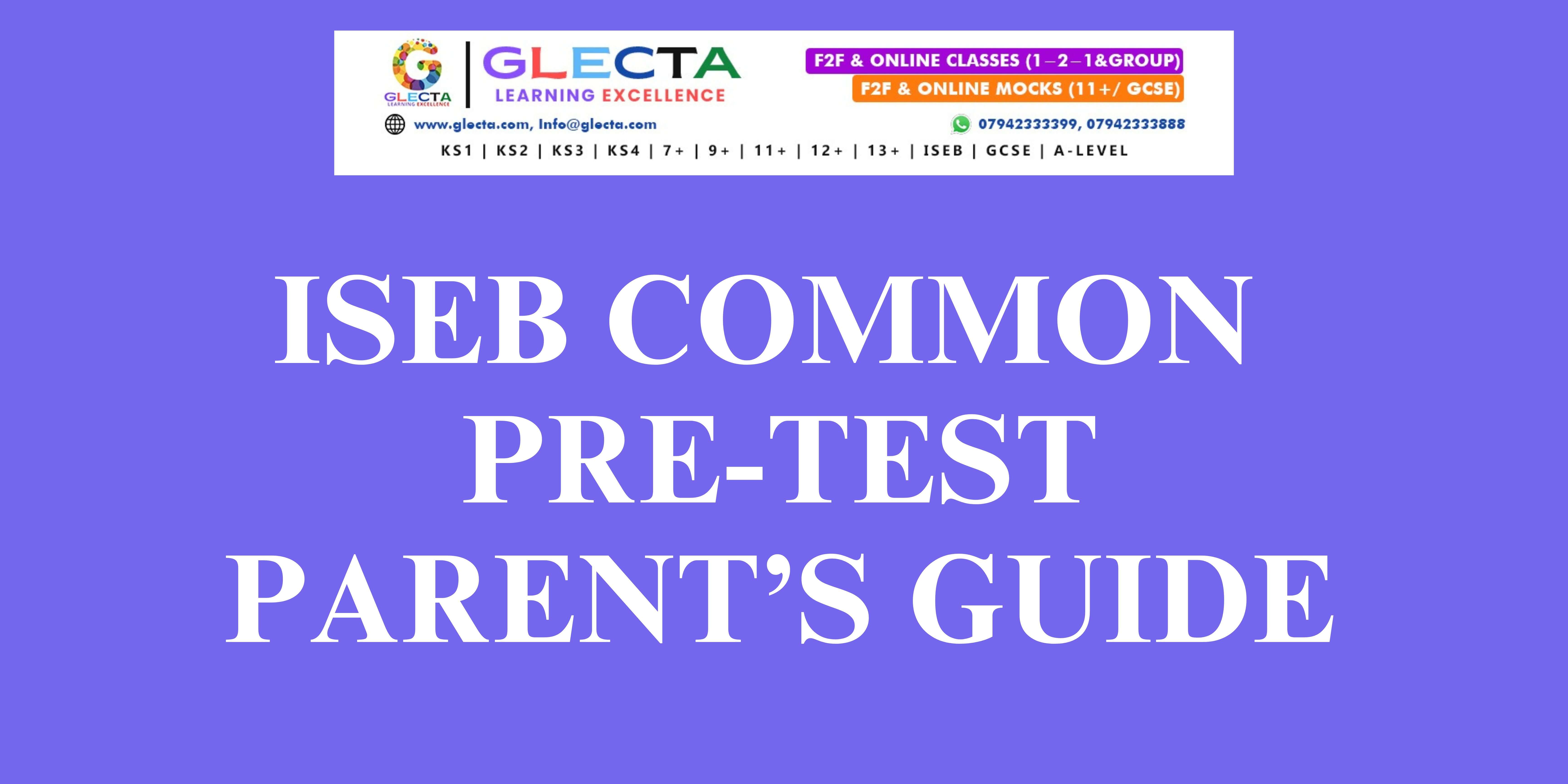 ISEB Common Pre-Test: Everything Parents Need to Know